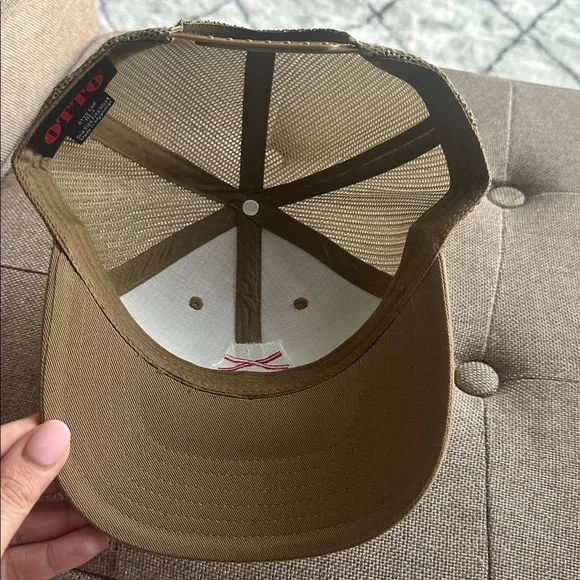 OTTO Alabama Flag Tan Cap - Picture 4 of 5